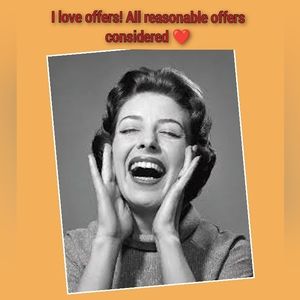 All Reasonable Offers & Counter Considered & 20% When You Bundle 2 or More Items